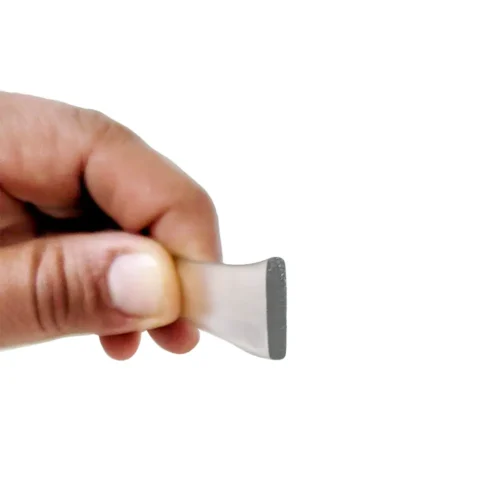 silicona para tensar tela en perfil tensafacil vista detalle
